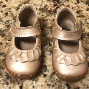 Livie and Luca Gold Ruche Girl size 6